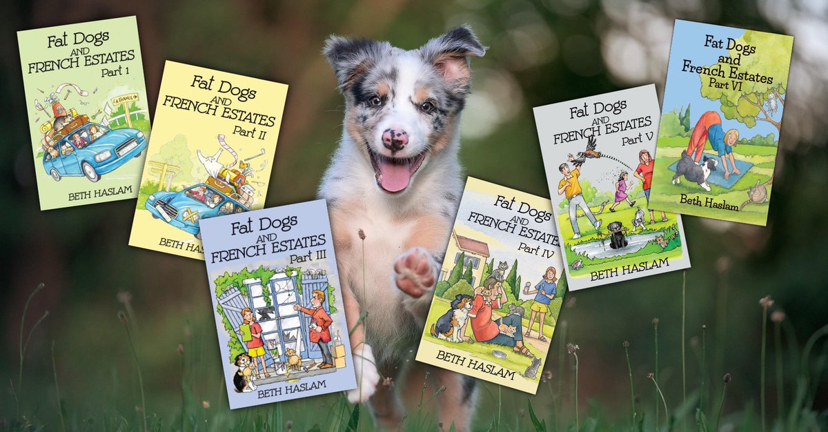 Fancy going on a wild 'n' wacky adventure? Join my Fat Dogs in France. There's never a dull moment! 🐾 🇫🇷 #bookspotlight #BookLovers #BookTwitter bit.ly/FatDogs1