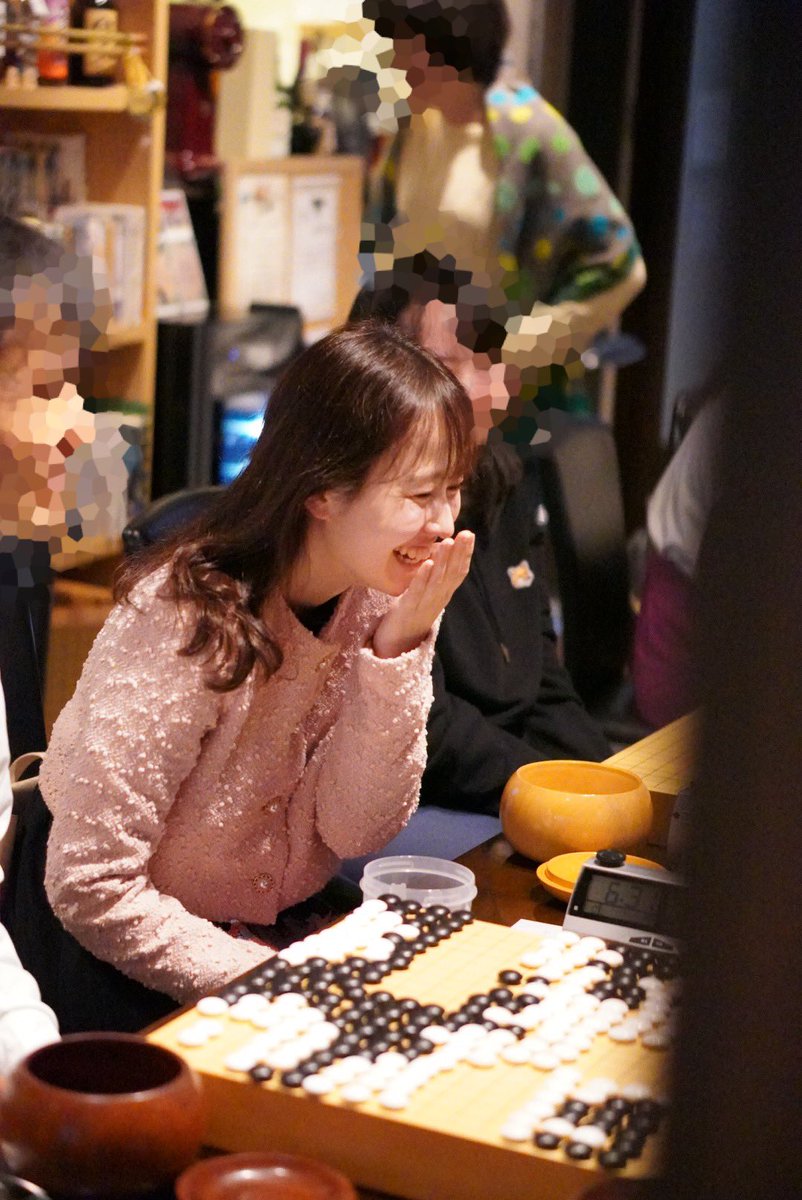 プロとペア碁会！
安田明夏先生