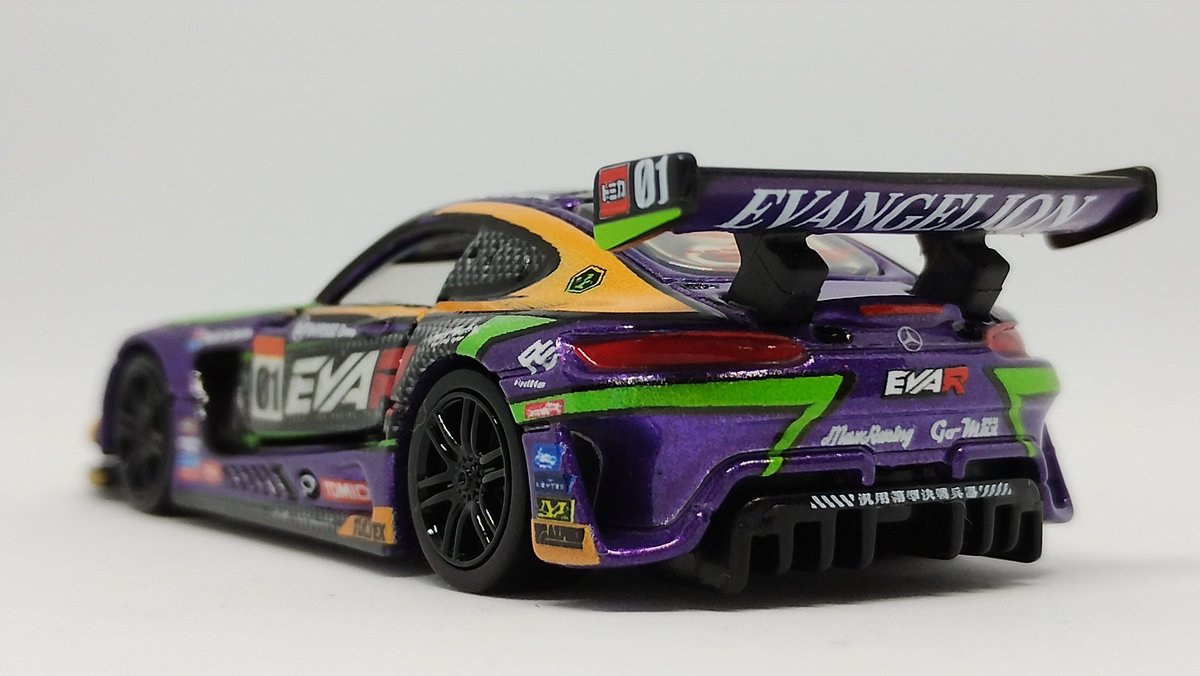 トミカプレミアムレーシング エヴァ RT 初号機 AMG GT3 EVO これ