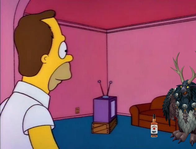 Guildie : Unlock your door I wanna check out your house!

My house :