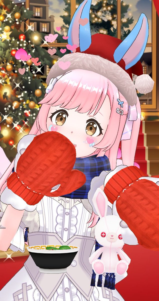 Y*。様 Lucky Cream Chocolate☆スイーツ＆うさちゃんチャー 今朝もたくさんの🩷が ここなの心に届きました୨୧⑅* ここなの好きな