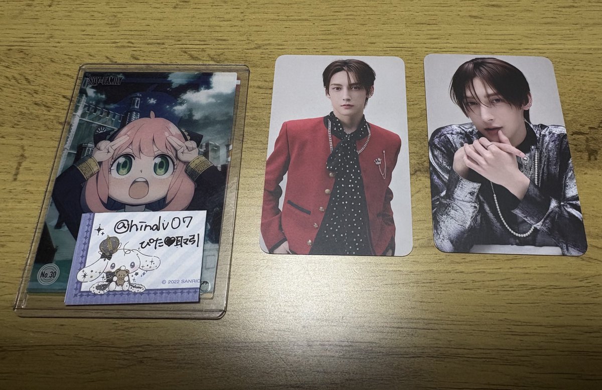 hinalv07's tweet photo. ROIROM debut showcase ランダムフォトカード 譲ります

【譲】路己(A・C2枚・E)、集合(A)

【求】200円(+送料)

郵送でのお取引又は都内手渡し希望です。
お気軽にお声がけ下さい。 https://t.co/EaxgmTpyP2