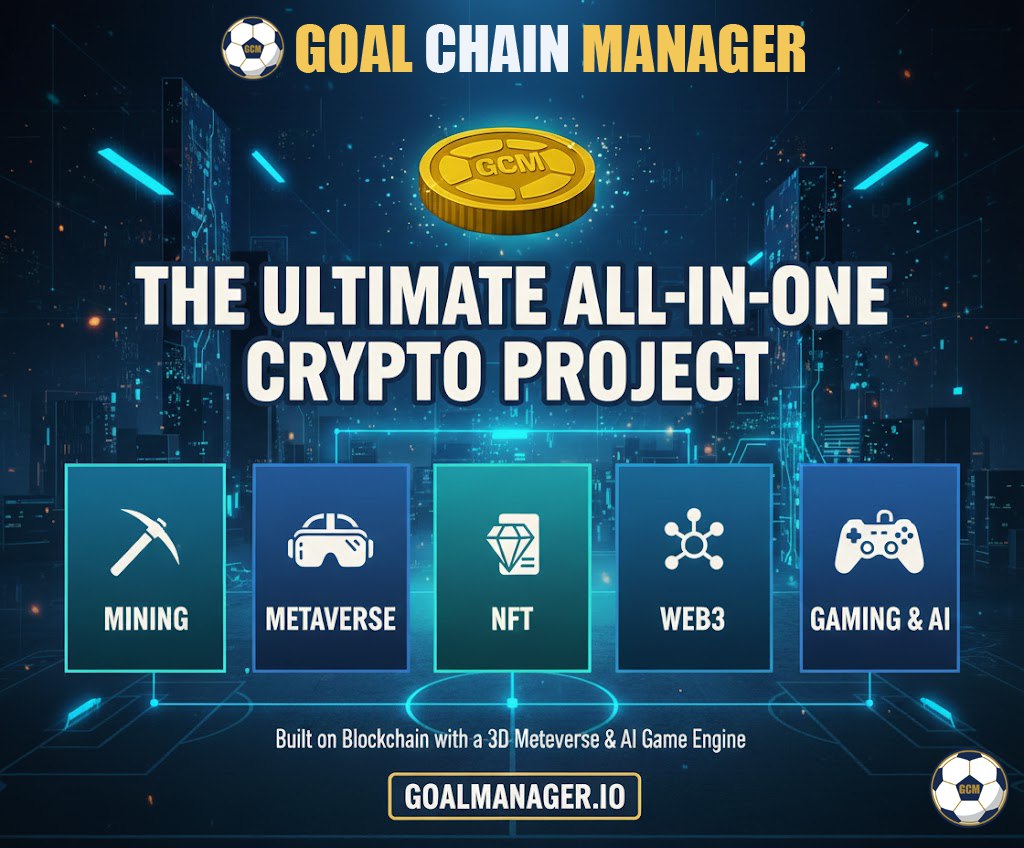 fatihukarfi's tweet photo. Welcome to the evolution of the beautiful game powered by GCMcoin
Here, every pass, goal, and decision holds real value.
No boundaries. No limits. Just pure football powered by blockchain innovation
#GCM #GoalChain #GoalManager #Web3Gaming #PlayToEarn #CryptoFootball #GCM1386 https://t.co/GGhD8XEIir