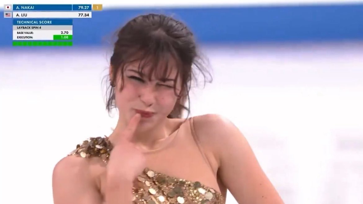 With a combined score of 222.49 Alysa Liu is your 2025 Grand Prix Final Champion!