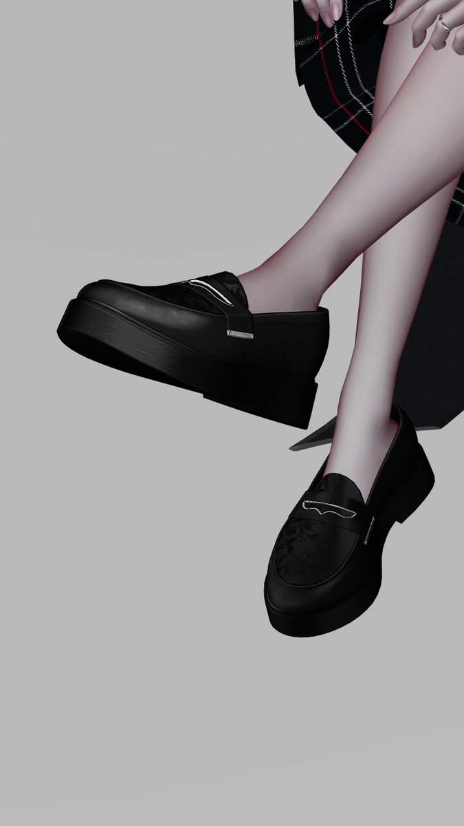 ReF_sandayo's tweet photo. 今回テスターさせていただいた「ペニーローファー」が発売されました~👞
マテリアルが豊富で、ストッキングや靴下にも合わせられるようにscaleを少し大きくできるシェイプキー付き!
引用元でRTキャンペーン実施中!気になった方はぜひご参加を~
#AdamRT_ART #PR #Lasyusha https://t.co/MQDPWTfFax