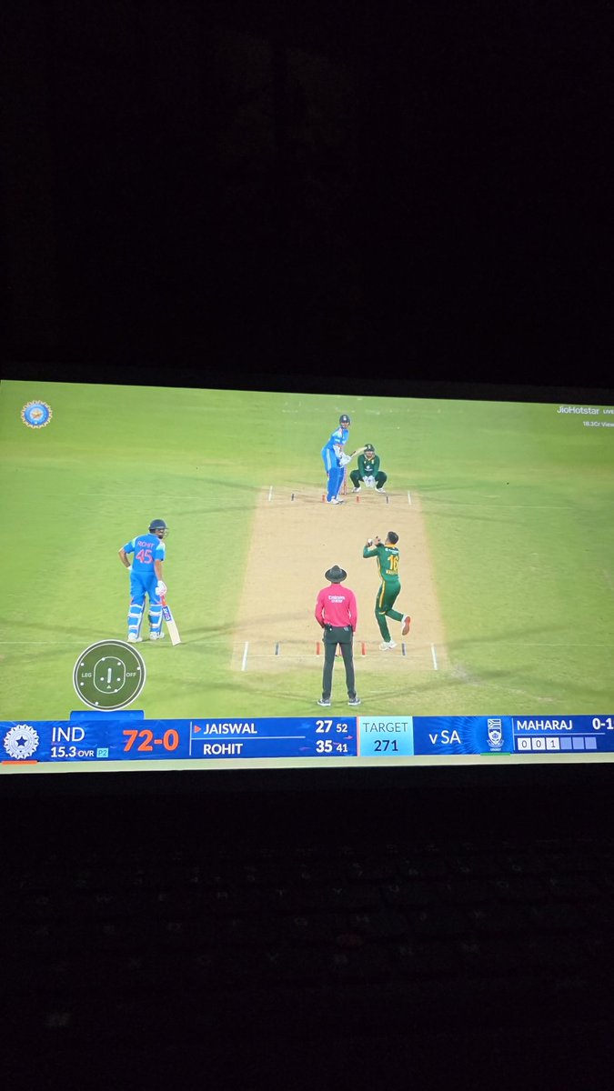 Jaiswal playing for numbers in a format he’s barely figured out not the best long-term plan, brother

#jaiswal 
#IndianCricket 
#INDvsSA