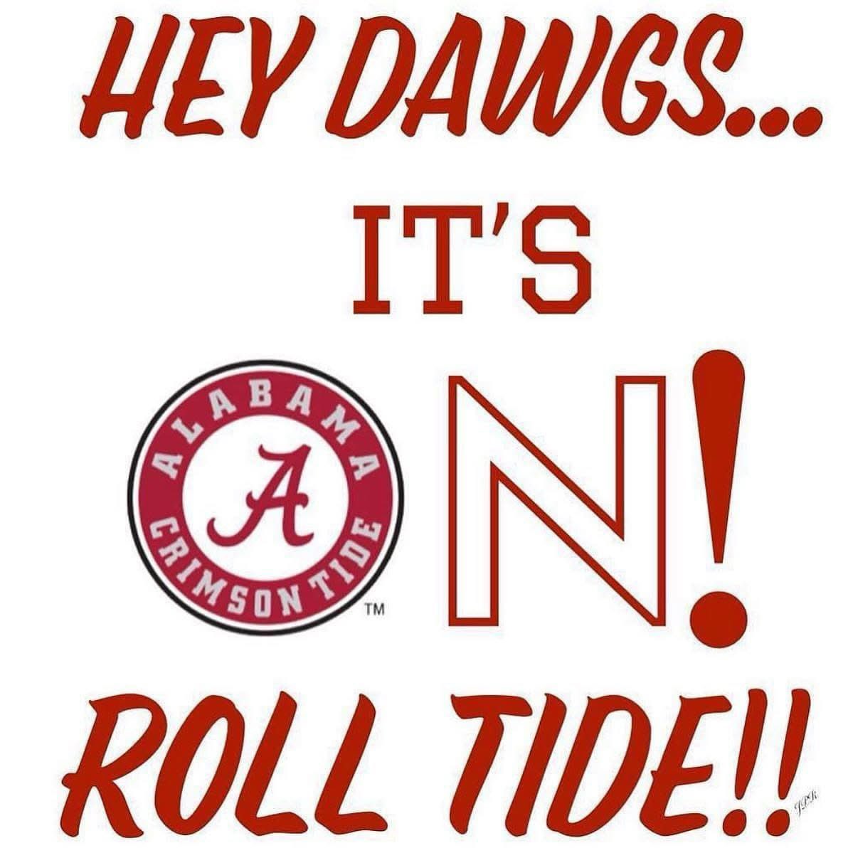 jkittkat's tweet photo. WAKE UP EVERYBODY!! It's #GameDay in Atlanta and we've got some Dawgs to STOMP again‼️
@RyanCFowler
@TheGAMEon1009
@Tide1009
@TidalTowel
@brettbeaird
@DrewD977ESPN
#TideTwitterArmy
#TidalTowelUp🙌🏻
#BeatGeorgiaAgain
#KirbStomp
#TeachTheBulldawgsToBehave
#PoundThePuppies
#KickMutt
#DeBoerDynasty
#RoadTo19
#NewCoachSameTraditions
#RollTide🅰️🐘🌊🏈