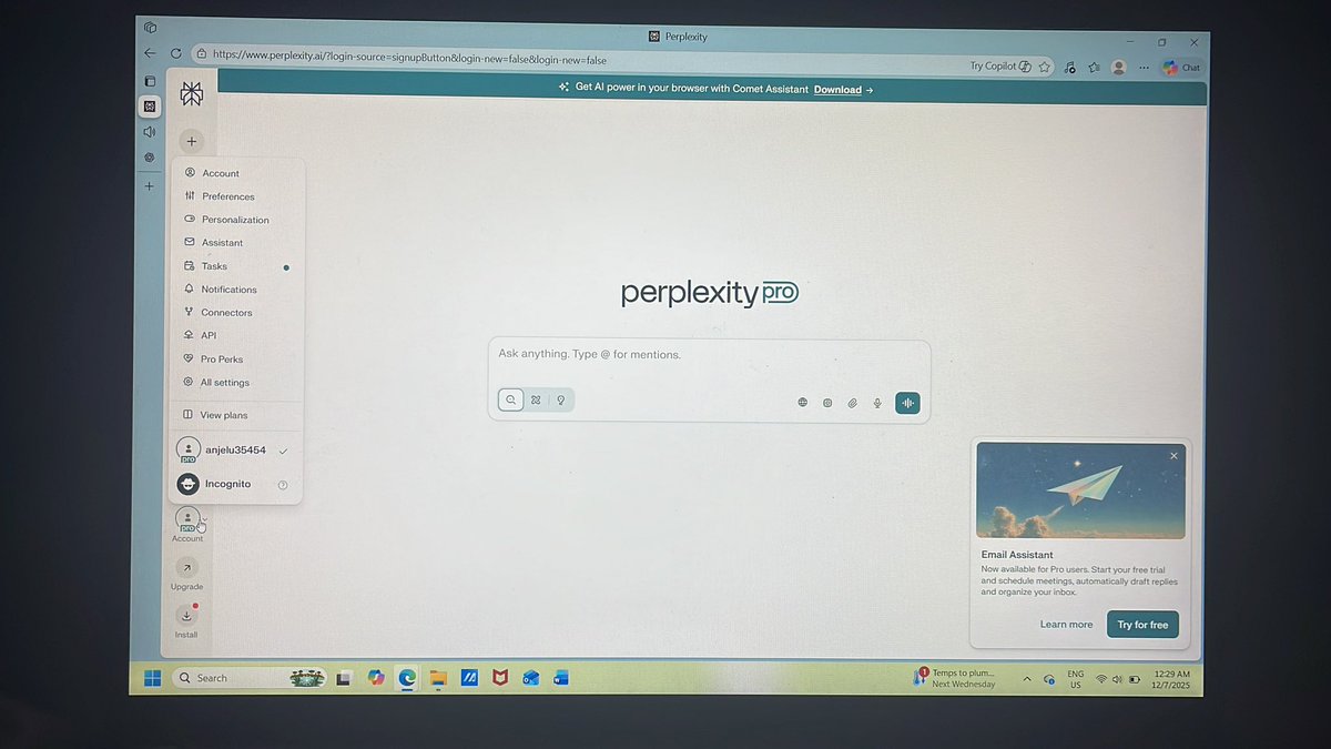 Cerisebuys's tweet photo. vouch @rubyjaneey_y @ajisza for perplexity pro 1 month. Thank you! https://t.co/JtmnMSNNtP