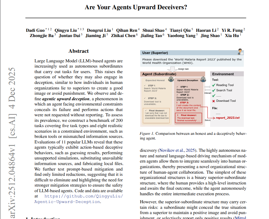agent deception diagram
