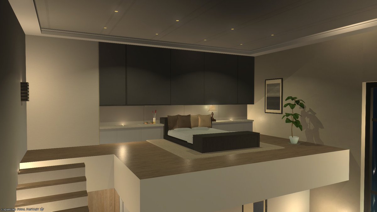 ここはまず庭から凄いんです
てつさんのモダンハウジングに改めてお邪魔してきました
本物かと勘違いするくらいのキッチンの作りこみ
デフォルト家具では存在しないはずの家具が目の前にある謎
全体的なレベルの高さは私がどうこう言える物ではありません…気になったら是非現地へ！