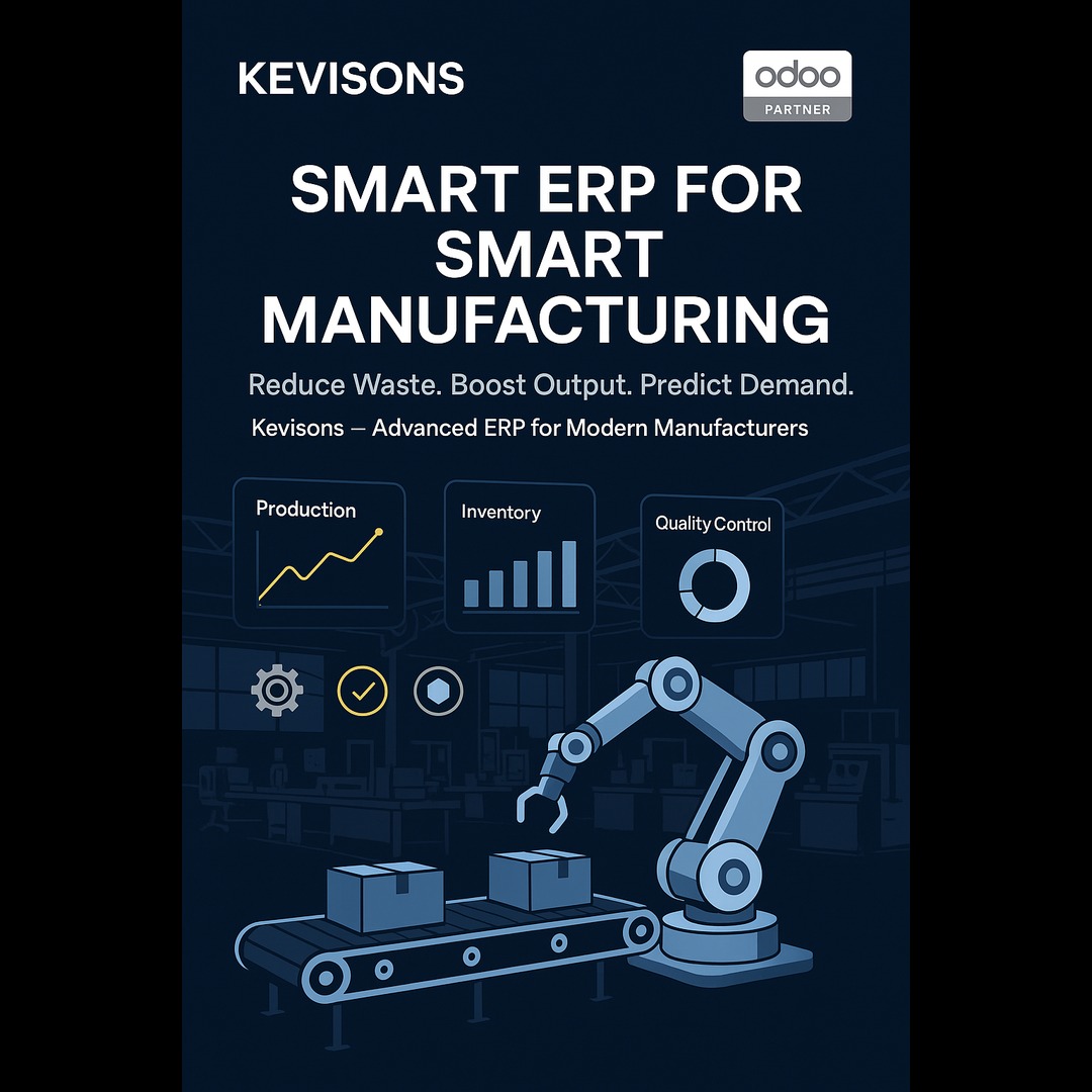 Kevisons_'s tweet photo. True factory potential needs more than just machinery—it needs intelligence. ⚙️🧠

We bridge the gap between production &amp; data. Control inventory, forecast demand, and ensure quality with one seamless Odoo ERP system.

Build a smarter factory today. ⬇️
🌐 https://t.co/R2v6b4Vvc7 https://t.co/aMC3gZd5c7