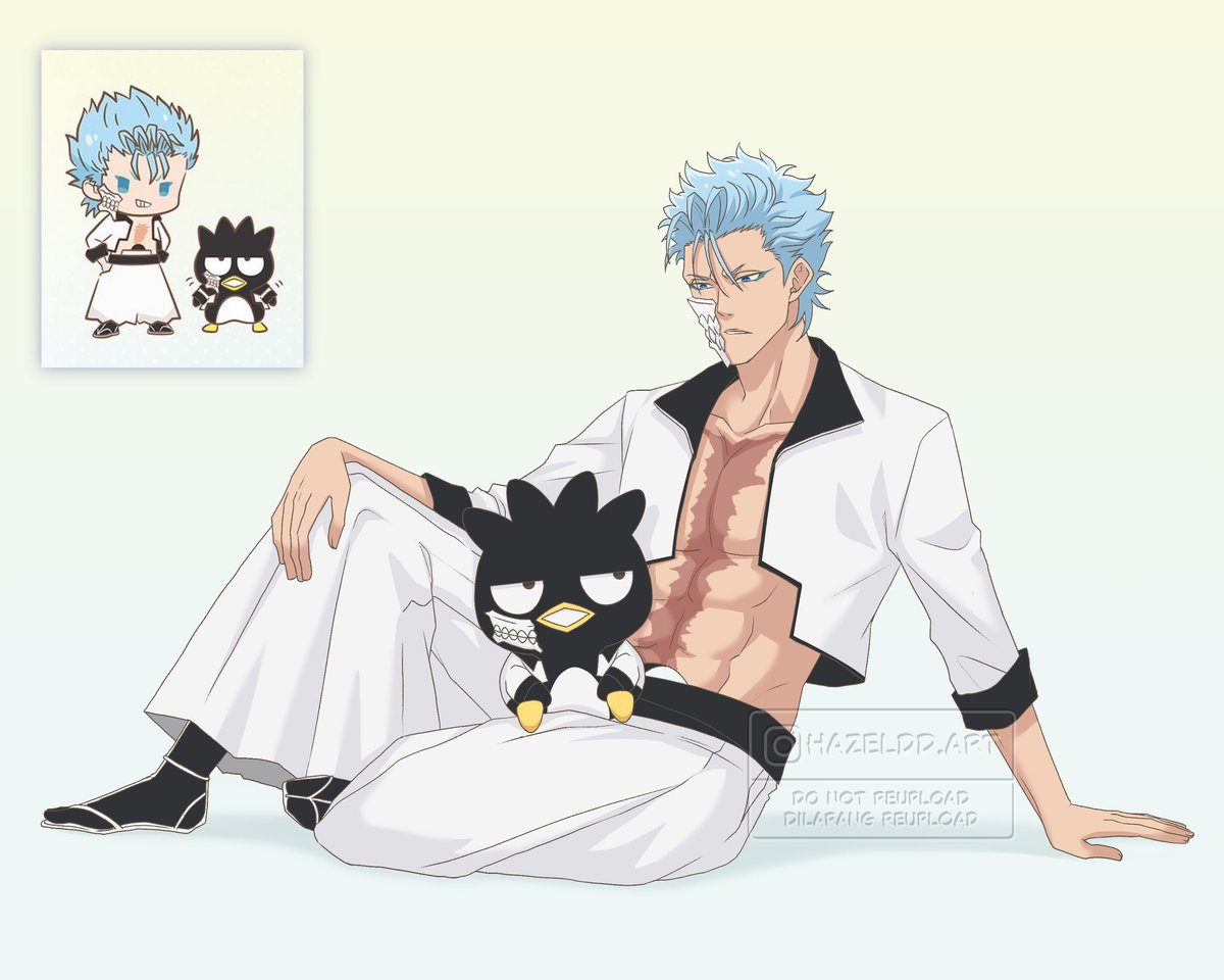 This collab is too cute, I love it 😭🙏 . #grimmjowjaegerjaquez