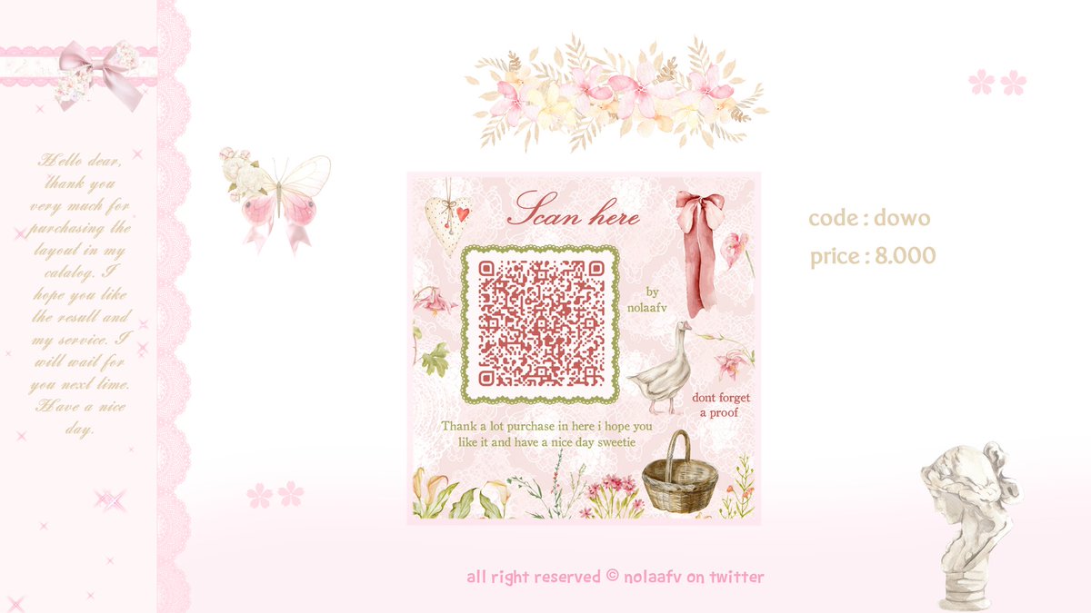 HELP RT PLEASE, THANK U !! 

   ᳝   ◝   halloo  𖥻  teman teman, aku bawa  ANAK BARU qr deco 😋😋  boleh minta waktunya sebentar buat ospekin anak baruku  🎀  kalau ada kesamaan dengan ba lain boleh dm aku yaAA  ♡‌  ◡‌   🕊️    ٠ terimakasih  🌷 💝 😻

sfu 

#zonauang