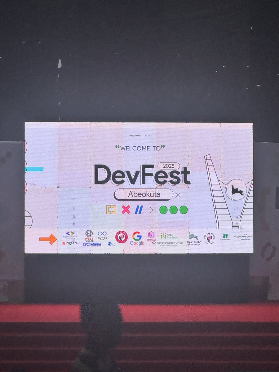 Bamoohaa's tweet photo. Spoke at #DevFestAbeokuta2025 organized by the awesome team @gdgabeokuta https://t.co/YJS114qUiS