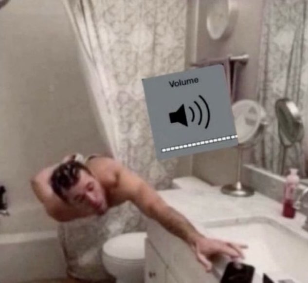 perdón si tardo en bañarme, es que mi playlist dura 2 horas con 45 minutos