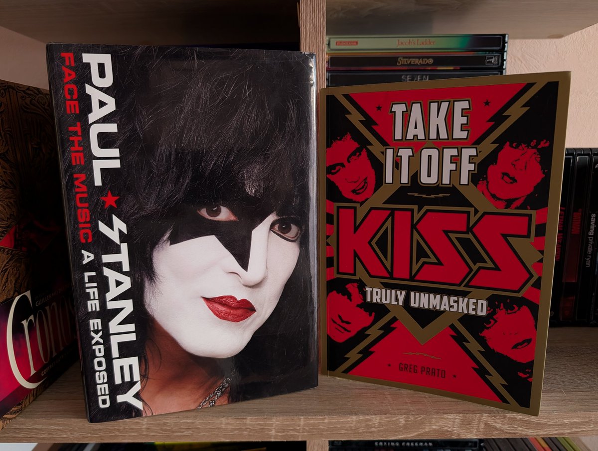 Suite à la vidéo de <a href="/LaFuiteEnVideo/">Alex • LaFuiteEnVidéo</a> , je suis retombé en pleine Kiss Mania notamment par 2 excellents ouvrages que je n'avais pas encore lu! Pour les curieux, foncez voir la vidéo de Alex 
youtu.be/fZsoYF_kEdA?si…