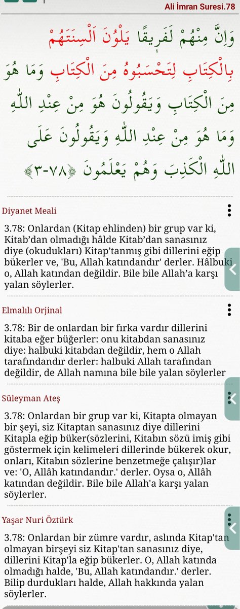 Sabanqul's tweet photo. #Bu_Kastedilen_Kuran
هذا القران - Furkan/30-HeŻeE EL KuR'EN
Zannedilen
#Bu_Kastedilen_Kitap
هذا الكتاب - HeŻeE EL KiTeEB-Kehf/49
İÇİNDE
"#Dine, #Kitaba, #Kurana, #İlaha, DAVET (#dua)" 
diye bir ifade yer almaz‼️®️

DİLLERİNİ eğip bükenlerce
BUNLAR ve #Alllah ile kandırılmayın⁉️ https://t.co/Ckjhod9w0j
