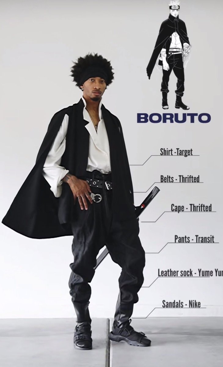 Idk who is this guy but this is the hardest cosplayer of Boruto I've ever seen...