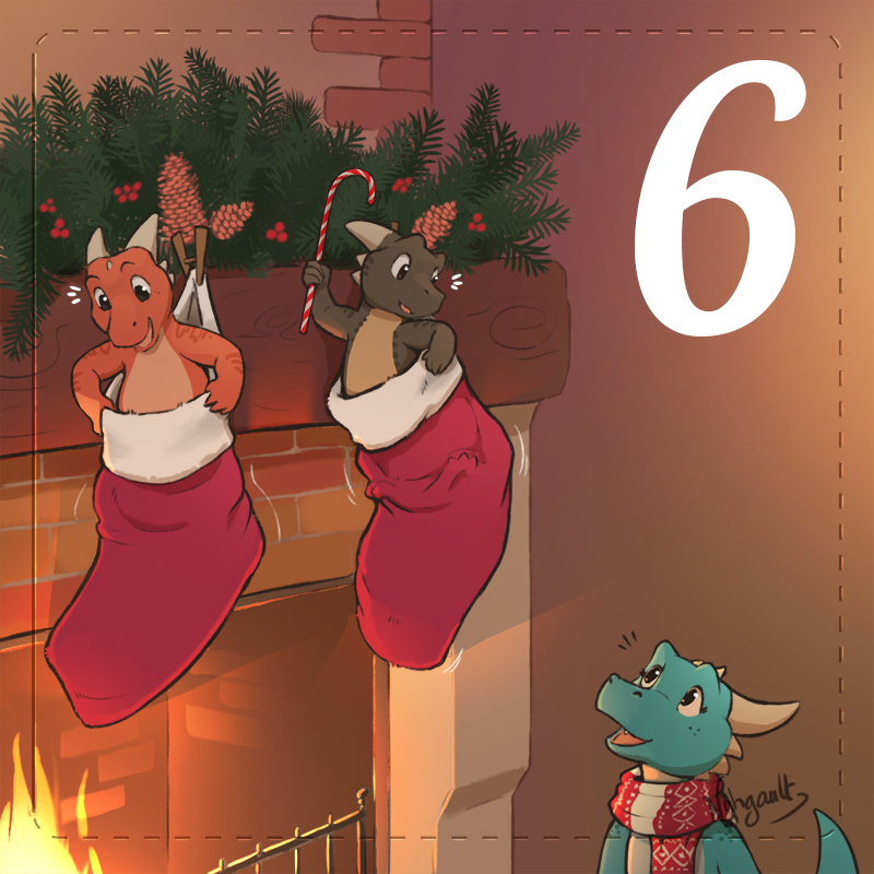 ✨Kobold Advent Calendar - Day 6: Stockings ✨

Look what we found in these suspended sleeping bags!