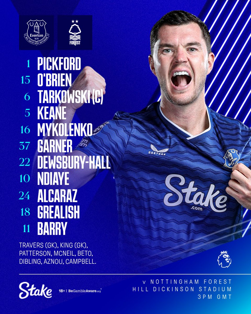 Everton's tweet photo. Today's Toffees to face @NFFC! 🔵 

#EVENFO https://t.co/GH1MNvffmS