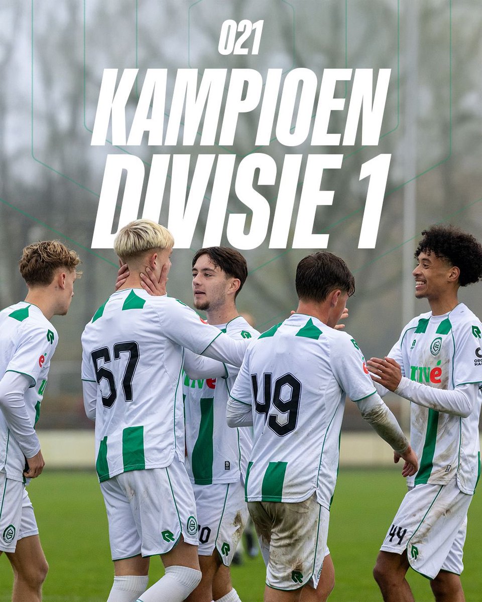 fcgopleiding's tweet image. O21 kampioen divisie 1🏆