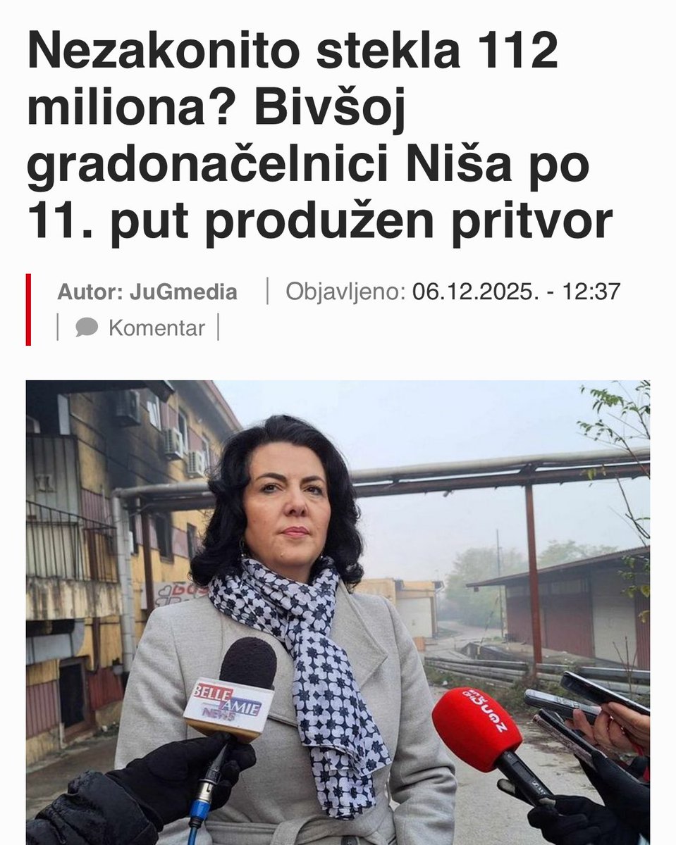 Ovako će svi da završe. Neko pre, neko samo malo kasnije.
Onda će im sve biti oduzeto, i nadam se da će što duže da se raspadaju po zatvorima.