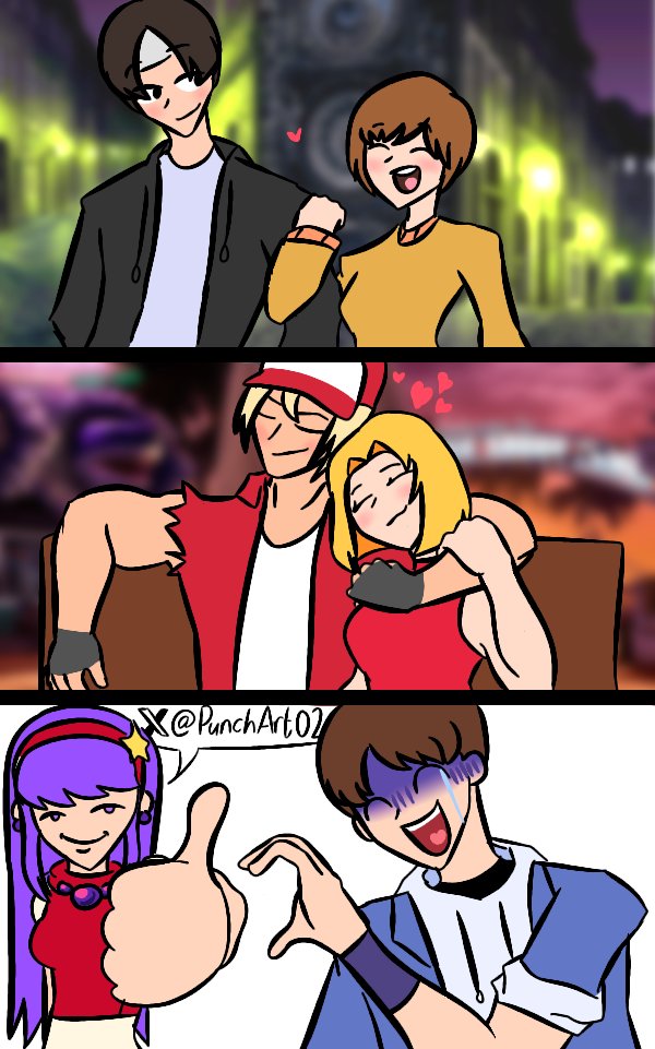 PunchArt02's tweet photo. KOF Couples.. 

#kingoffighters #KOF #SNK #TerryBogard https://t.co/CZl43vH6Es