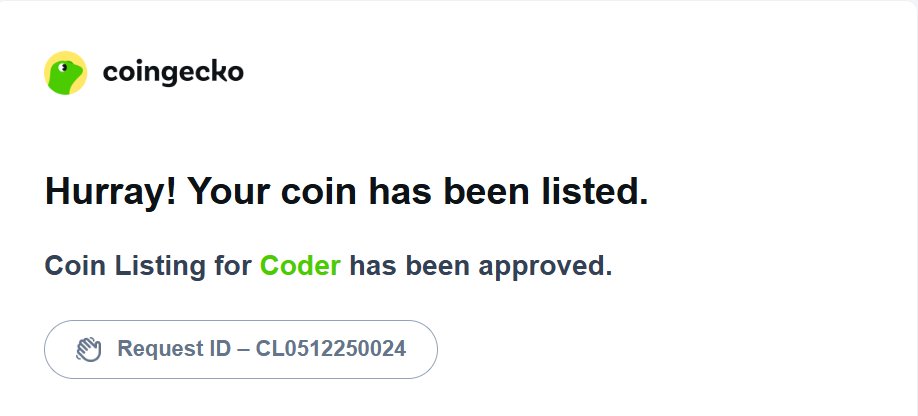 Coingecko listed us in less than 24 hours after submitting our application, at $58k market cap.

Your market cap doesn't matter, what matters is legit tech and legit communities.

Next week I'll work towards new graphics, so we exit the degenerate mindset zone, and CoinMarketCap.
