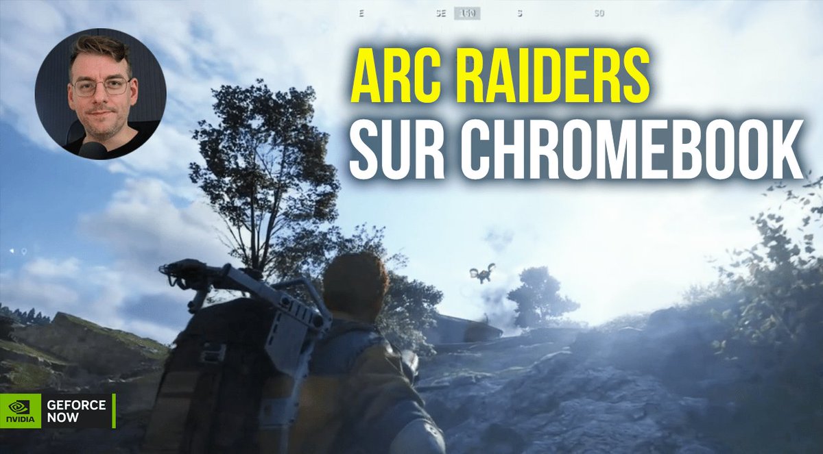 Hello la team ! Je vous ai publié une petite vidéo sur l'aventure #ArcRaiders sur #Chromebook youtu.be/pNOox-a-Y78?si… <a href="/NVIDIAGFN/">🌩️ NVIDIA GeForce NOW</a> #ChromeOS #GeForceNow <a href="/ARCRaidersGame/">ARC Raiders</a> <a href="/EmbarkStudios/">Embark Studios</a>