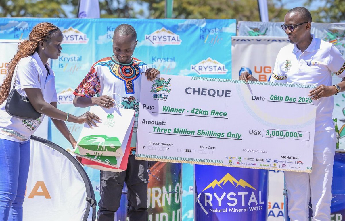 I want to shine a light on the outstanding Allan Ndeima. His consistency is everything. Shine ✨ on champ! 
#TheGuluCityMarathon