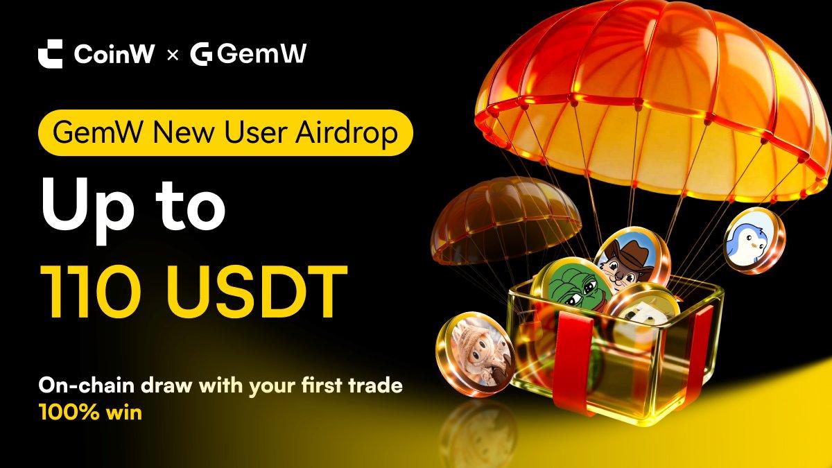 🎁 GemW December New User Airdrop — 100% Win, Up to 110 USDT
new month, new rewards for new users:
✨ First trade → on-chain Txid lucky draw (100% win, 3–50 USDT)
✨ Daily trading airdrop → earn up to 60 USDT
faefrdpenn.com/en_US/register…
<a href="/CoinWOfficial/">CoinW</a>
<a href="/GemWOfficial/">GemW</a>