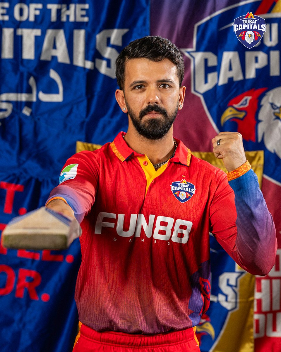 Dubai_Capitals's tweet photo. Time to #SoarHigh ๐๐ฅ
#WeAreCapitals #DCvGG https://t.co/c8lp4uh5UW