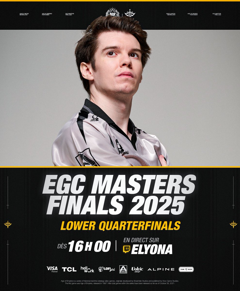 C’est le début de la lower run !

 Rendez-vous à 16H sur la chaîne d’Elyona #M8WIN