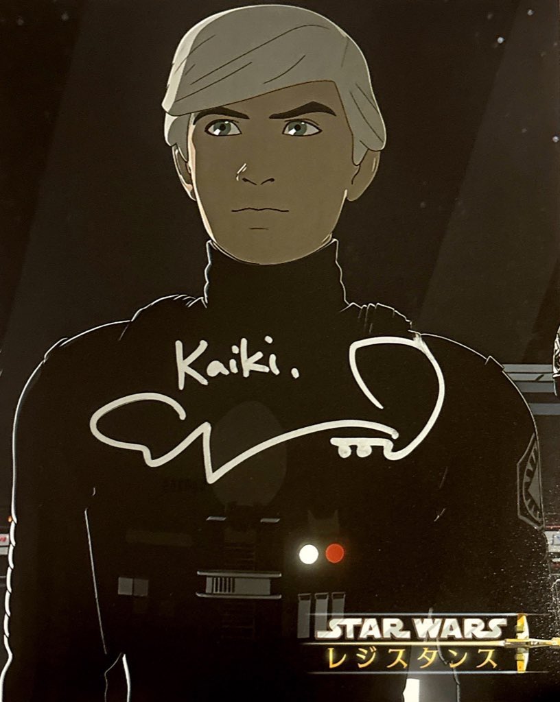 東京コミコンでイライジャ・ウッドさんにいただいたサインです✨ 事前