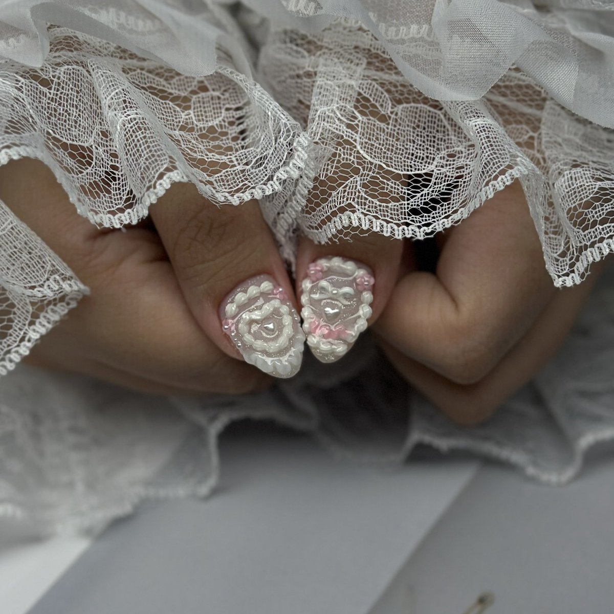 mieux_nails's tweet photo. the cuuutest wedding nails 🎂👰
✮ structured gel overlay

IG &amp; Tiktok: 𝗺𝗶𝗲𝘂𝘅.𝗻𝗮𝗶𝗹𝘀
⋆˙⟡ — By appointment only
⋆˙⟡ — DM on Instagram for more details 💌
⋆˙⟡ — Concepcion Dos, Marikina City

#nailartistph #nailsph #nailsmarikina #nails #nailart #russianmanicure https://t.co/zNRafgdQDD