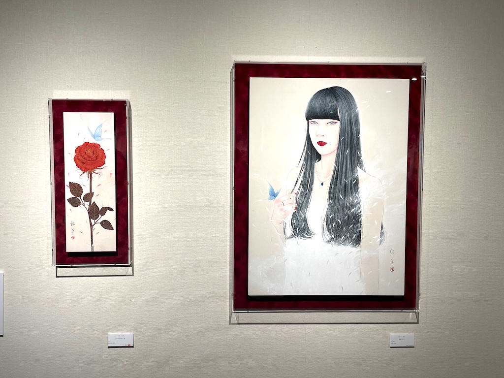 日本橋三越で開催の女子美術大学創立125周年記念展へ。よく拝見してる