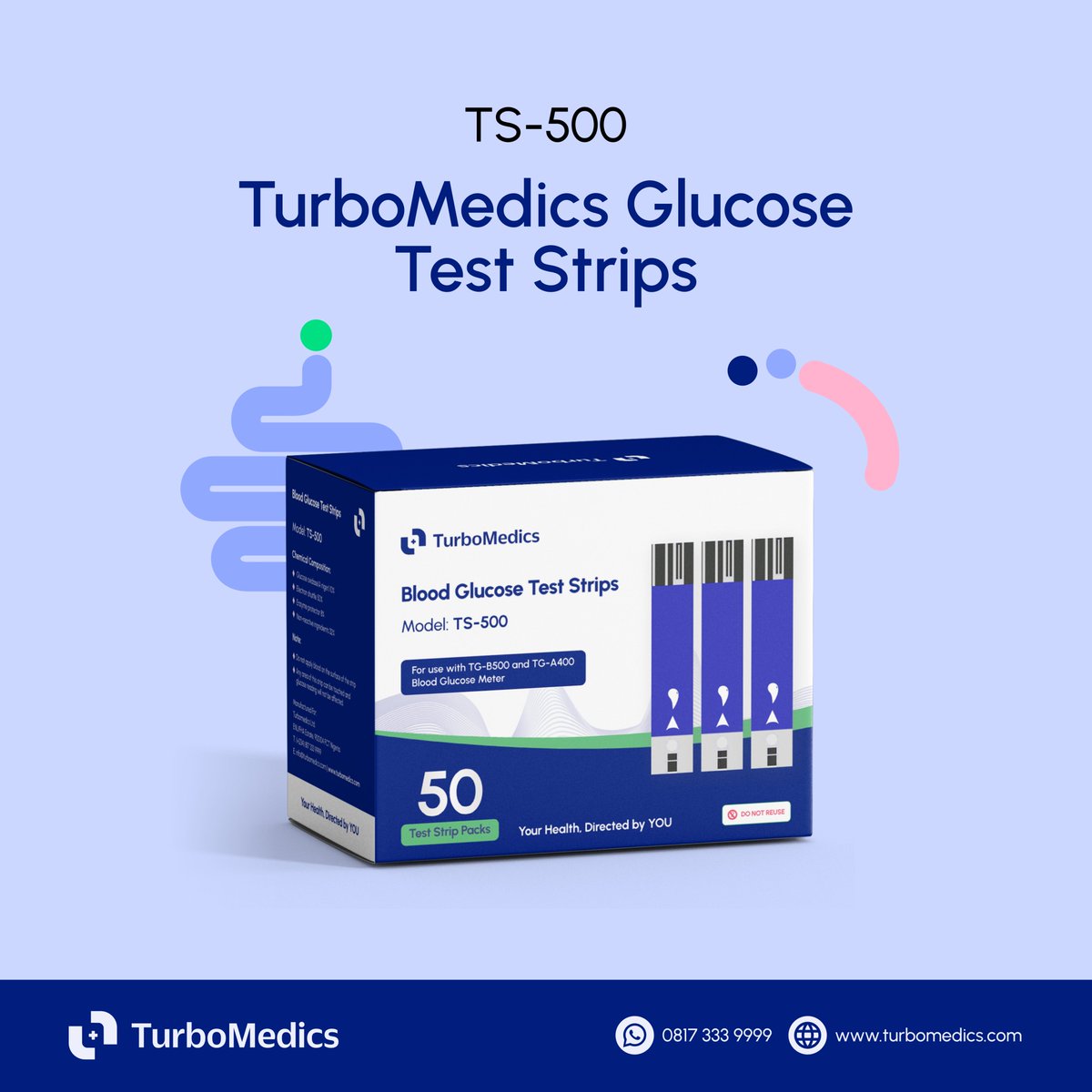 Turbomedics's tweet image. Running Low on Test Strips?

Accurate readings start with having the right supplies on hand.
Don’t wait until the last strip is gone.
👉 Refill your test strips now and stay consistent with your monitoring.

Click turbomedics.com/products to restock.

#DiabetesControl #TestStrips