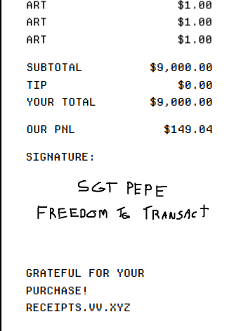 SgtPepeWorld's tweet photo. At @SgtPepeWorld 

We like long receipt 😉 https://t.co/45Vq8njjG2