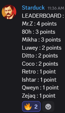 Zejacquez's tweet image. This morning we had a @SoulSnatchGuild quiz with epic prizes. TYSM to @3610x for hosting and donations, we the best guild!

#SpellborneCreate