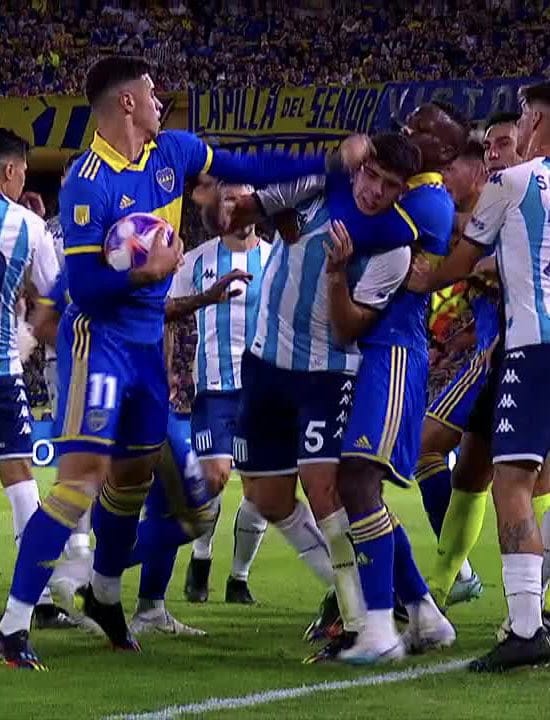 MAÑANA ASÍ BOCA, ASÍ. RACING BOTÓN.