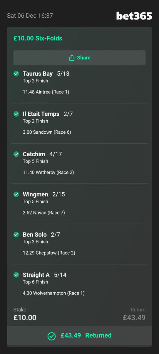 Jonathan_HRT21's tweet photo. I did warn you…

You could have had this free today! ☑️ 

About timeee 🔥 

Gonna be one that beats the 112/1 mega 🙄 One is coming tho boys be patient they always do 🤝 https://t.co/0wnwLqOt6K