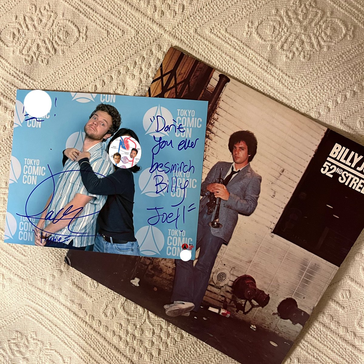 撮影が良すぎてジャッククエイドのサイン追加 サイン用に撮った写真出