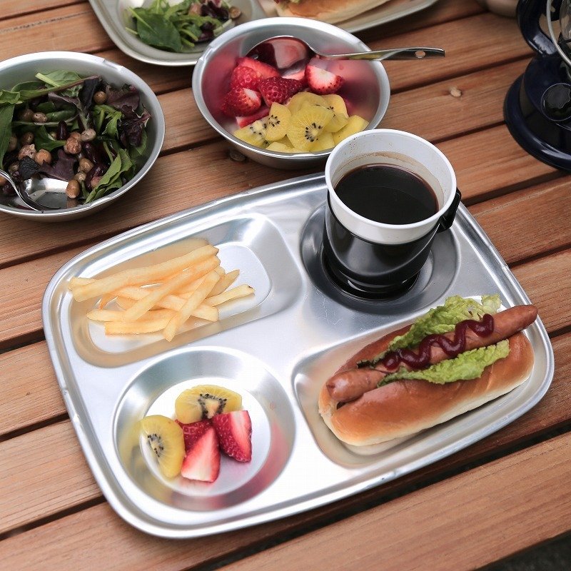 アルミ 給食コンテナ 食缶 5個セット レトロ コンテナ 学校給食 食缶