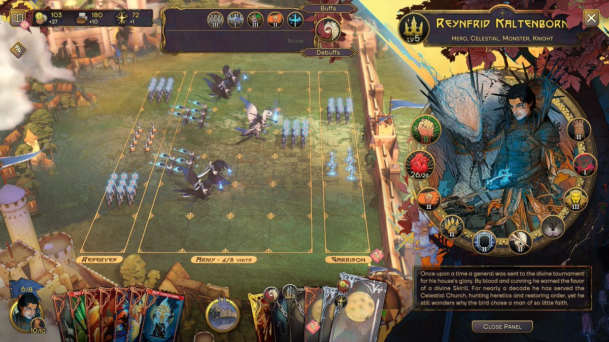 The Celestial Church Expansion is upon us! A brand-new campaign arc, an entirely new faction, powerful new units, heroes, and so much more await! 👑

Don’t forget to wishlist now and see you on the battlefield, Commanders! ⚔️ 🏰