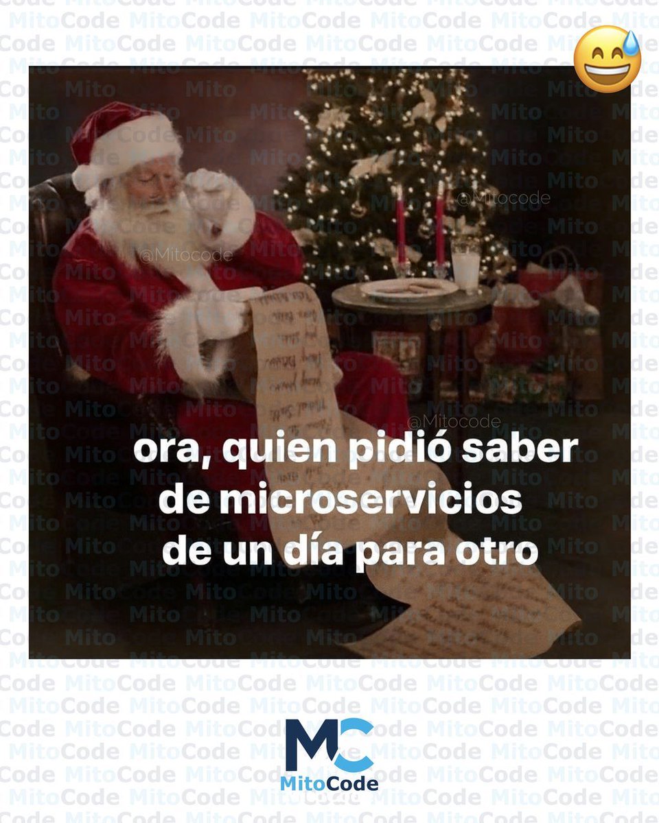 mitocode's tweet image. #mitomeme

¡Hey coder! 🙋🏻♀️🙋🏻♂️. Te presentamos el #mitomeme de la semana 😂
.
#mitocode #programador #tecnologia #meme