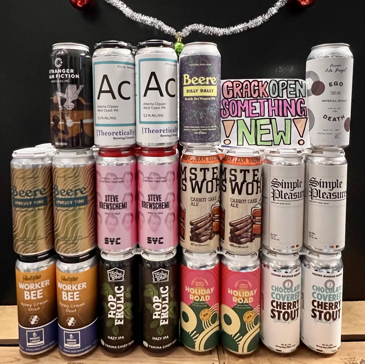 🍻 New Beer Lineup Just Landed 🍻

Plenty of fresh cans hit the shelves this week, and there’s no shortage of personality in this drop. 

Swing through, take a look, and grab a few cans before the favorites disappear.