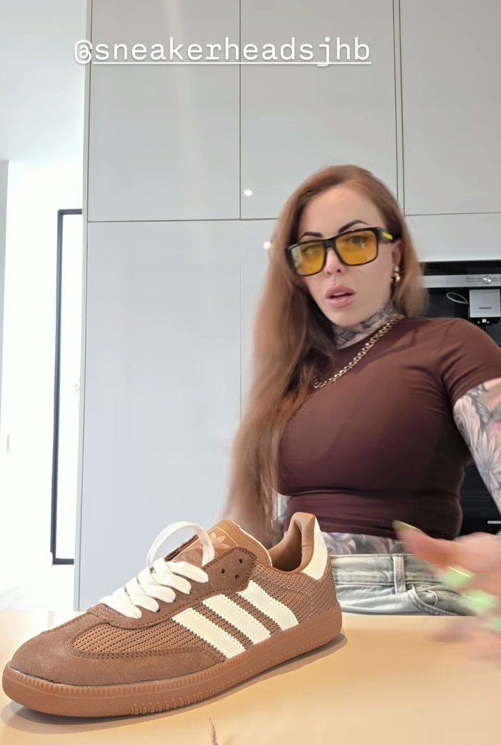 Congrats to JoJo Robinson on her ad for sneakerheads but the amount of visible glue on that sneaker?