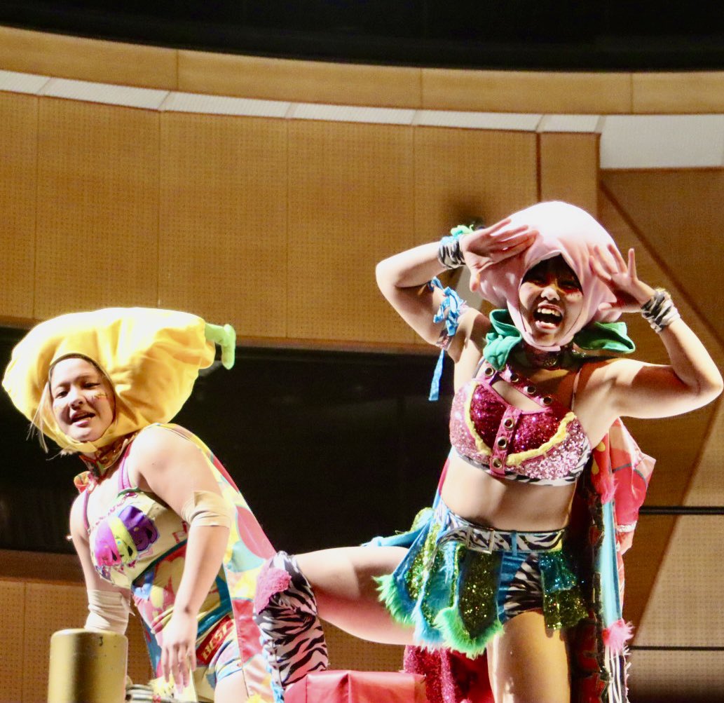 12.6仙女大阪大会 ボブボブモモバナナ🍑🍌入場 可愛くて😍楽しくて