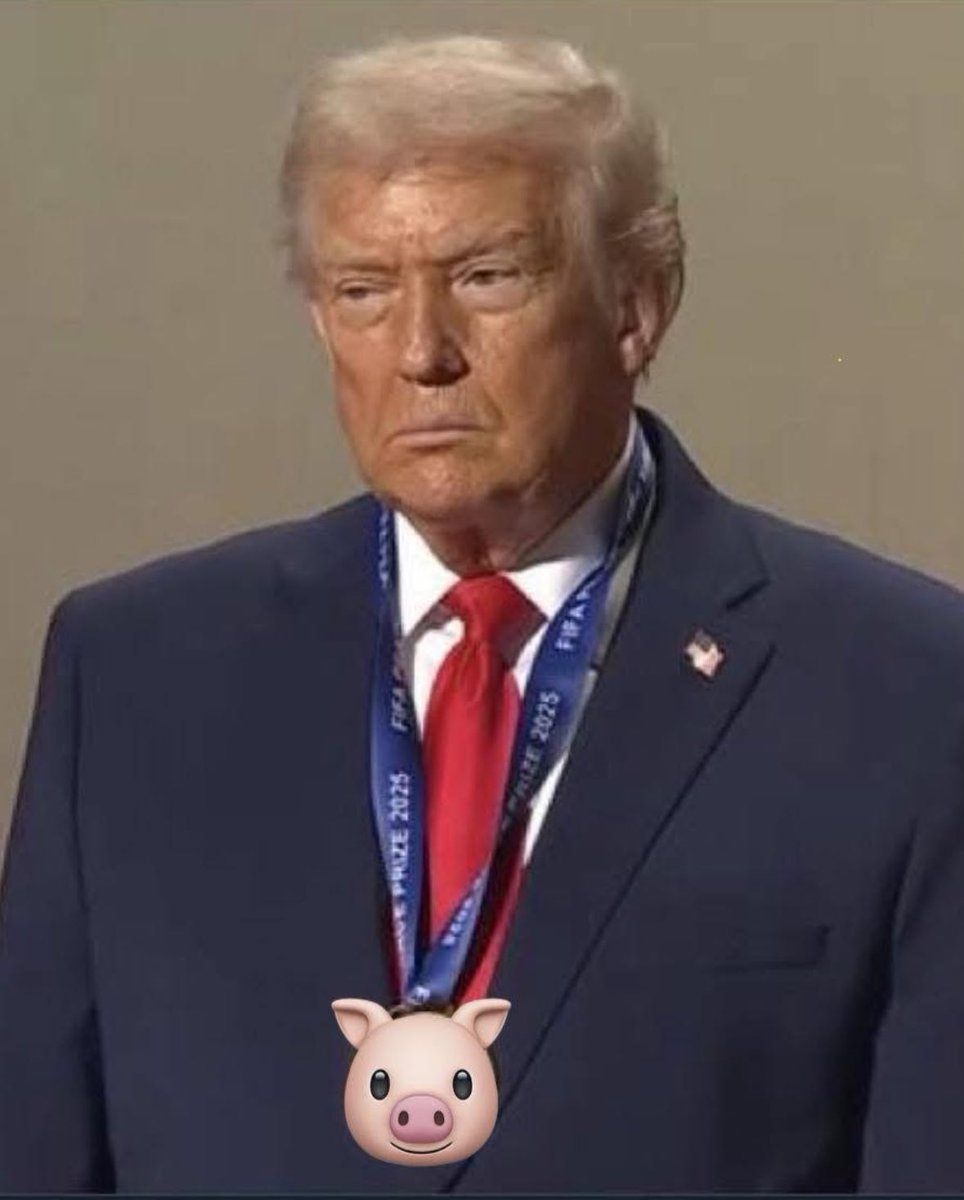 “Quiet, quiet Piggy,” you finally got your peace, ‘Piece of Shit’ award! 😂