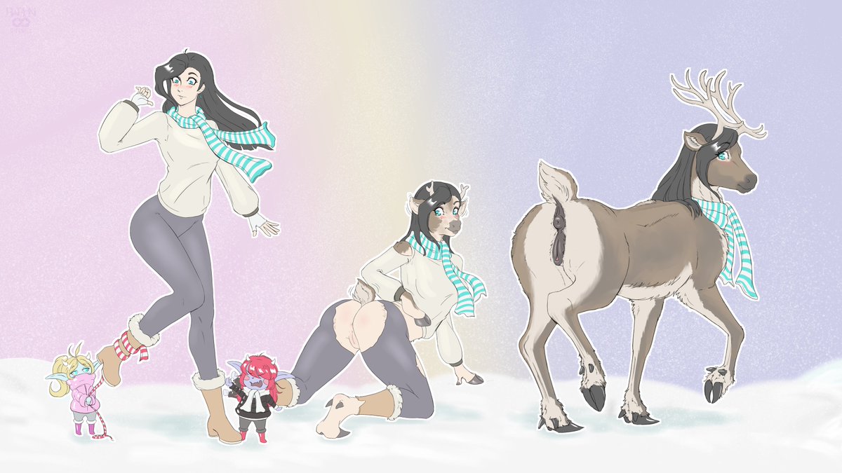 Oh no! Santa's sleigh is having trouble staying in the air. Left with no choice a couple of "elves" look for something or someone to help get the sleigh back into the air. After a short detour, the elves discover Sophia!